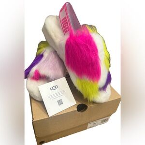 Ugg Fluff Yeah Party Spots Women’s Size 10